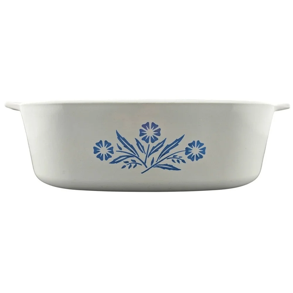 Corning Ware‎ Blue Cornflower Casserole Dish 2 Qt USA No Lid Vintage